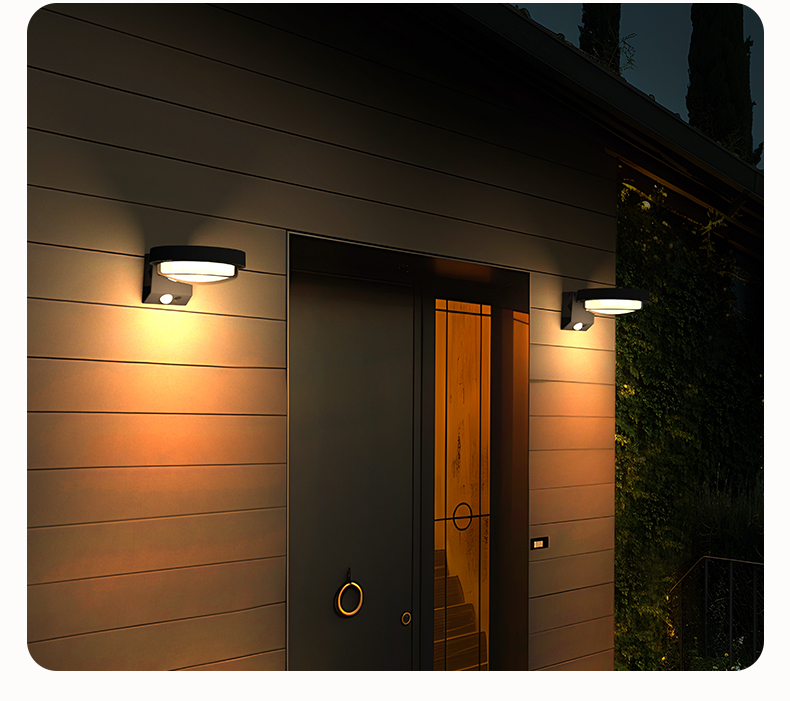 De aanbeveling voor deze drie wandlampen op zonne-energie