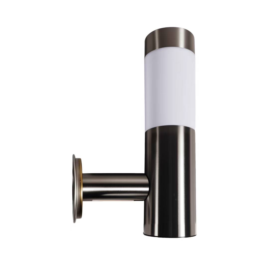 Nieuwe buitenwandlamp op zonne-energie combineert stijl en duurzaamheid