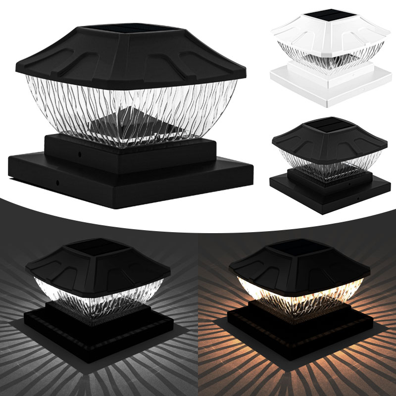 Hoe kan een zonne-paalkaplamp uw buitenruimte transformeren?