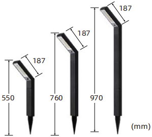 Nieuwe Solar Path Lights met zeven lettertypen