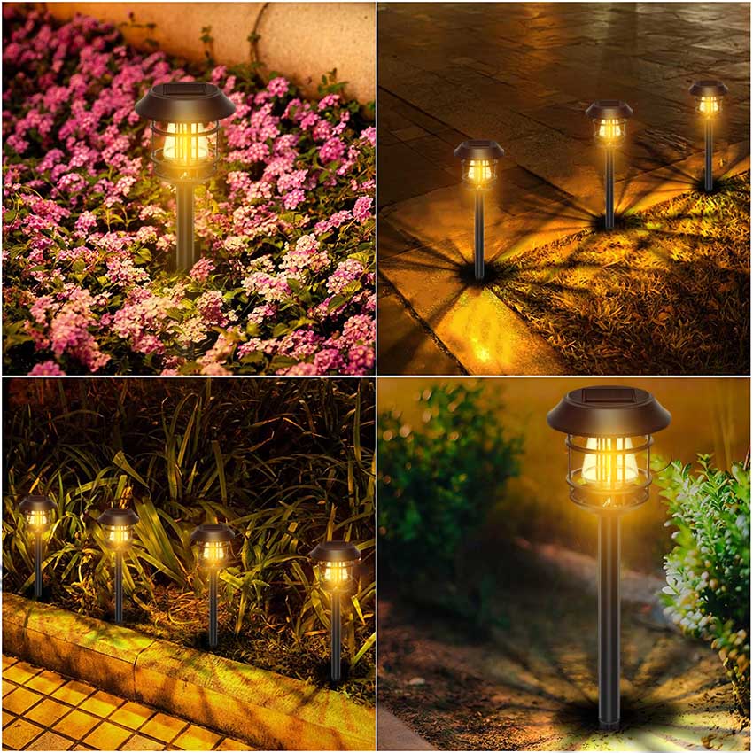 Outdoor waterdichte zonne-tuinverlichting voor tuin