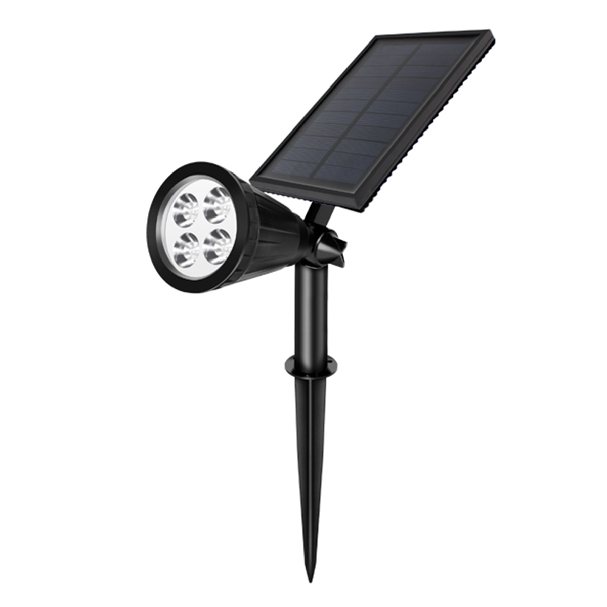 RGB 4LED zonne-spotlampen buiten voor tuinverlichting waterdicht