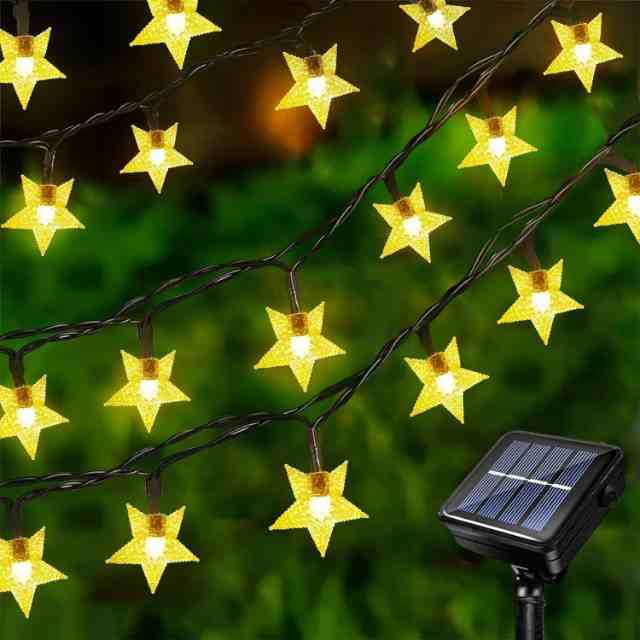 Twinkle Star 50 LED-lichtslingers op zonne-energie